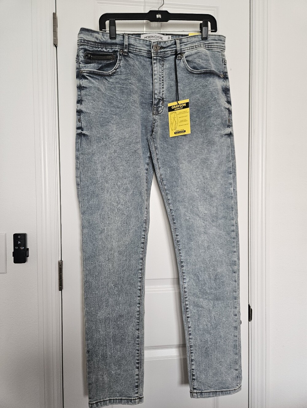 NWT Mens Modern Culture Grayson Stretch Skinny Jeans Size 34/32